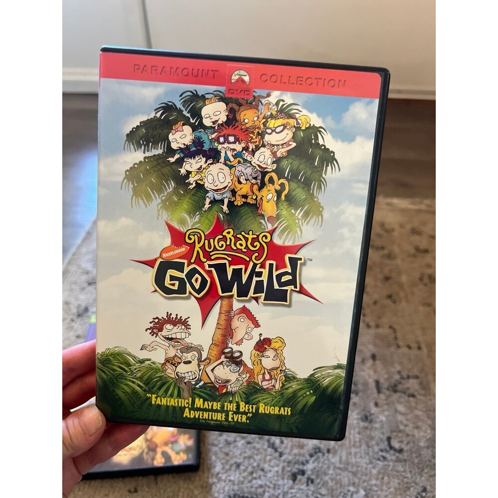 Rugrats Go Wild DVD Nickelodeon 2003 Animated Movie